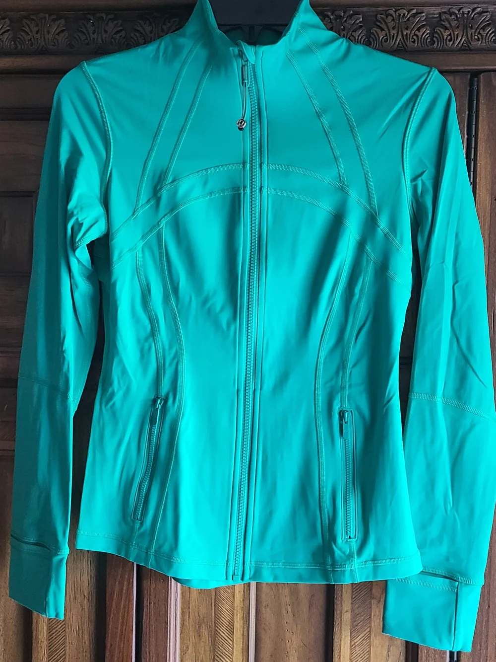 Lululemon athletica Define Jacket Luxtreme - Maldives Green size 6 - Picture 9 of 9